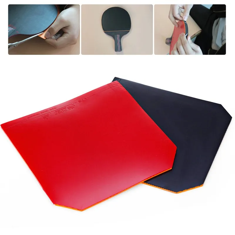 

Bat Ping Pong red Sponge Rubber blade 2.1mm Thickness High Elasticity For Table Tennis Hot Fast Attack Pingpong racket accessory