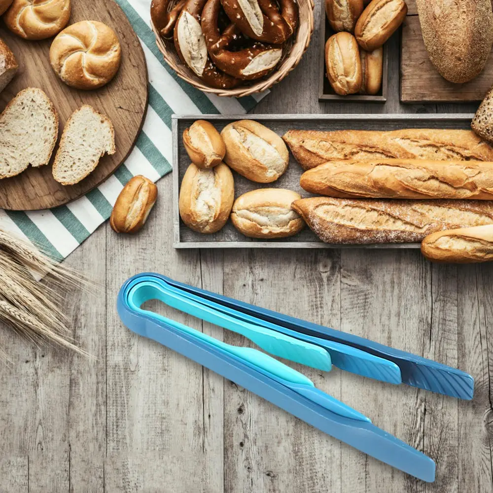 3 шт./компл. пищевой многоцветной пластиковый зажим для хлеба салат пиццы