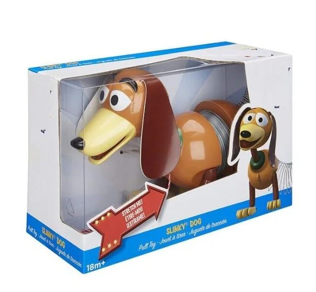 Stretch Dog box Игрушка "Дисней" История 3 2 Woody Buzz Lightyear Be Poop Rex Jessie говорящие куклы История Игрушек 4 Buzz Lightyear подвижный Рождественский подарок - Цвет: Stretch Dog box