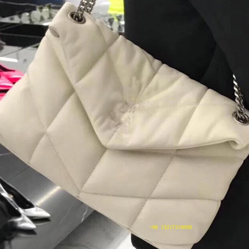 

luxury designer women v thread chain strap hobo shoulder bag lady handbag soft import lambskin leather Europe brand top quality