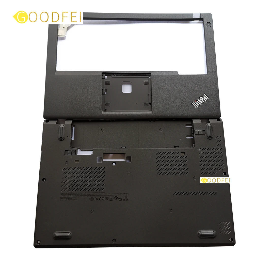 

New Original for Lenovo ThinkPad X260 Laptop Palmrest Upper Case C Cover & Bottom Lower Case Base Cover 01AW432