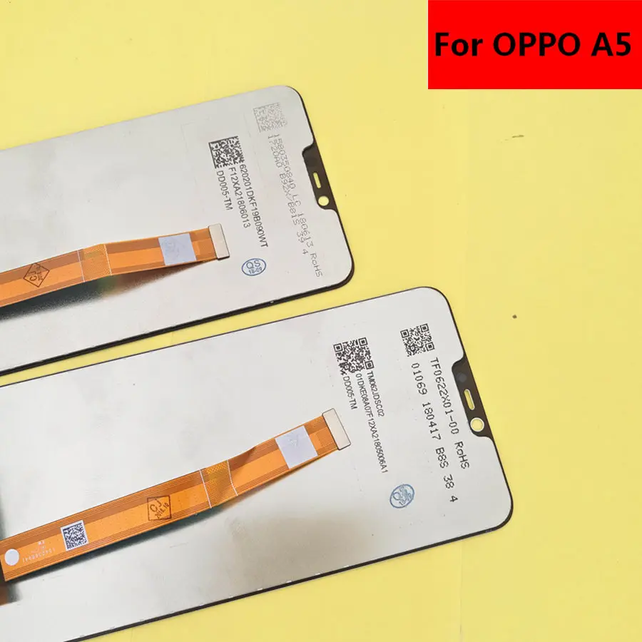 

6.2" LCD FOR OPPO A5 PBAM00 LCD DIsplay +Touch Screen+Tools Digitizer Assembly Replacement FOR OPPO A3S CPH1803 LCD Touch Screen