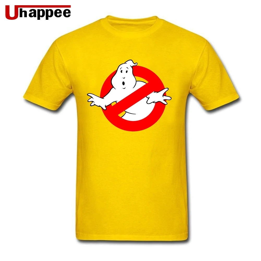 Футболка ghostbuster Guys фитнес мужские футболки с коротким рукавом модный бренд Merch - Цвет: Цвет: желтый