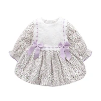 baby girl lolita floral dresses infant princess ball gown girls 1st birthday christening party dress toddler boutique clothes