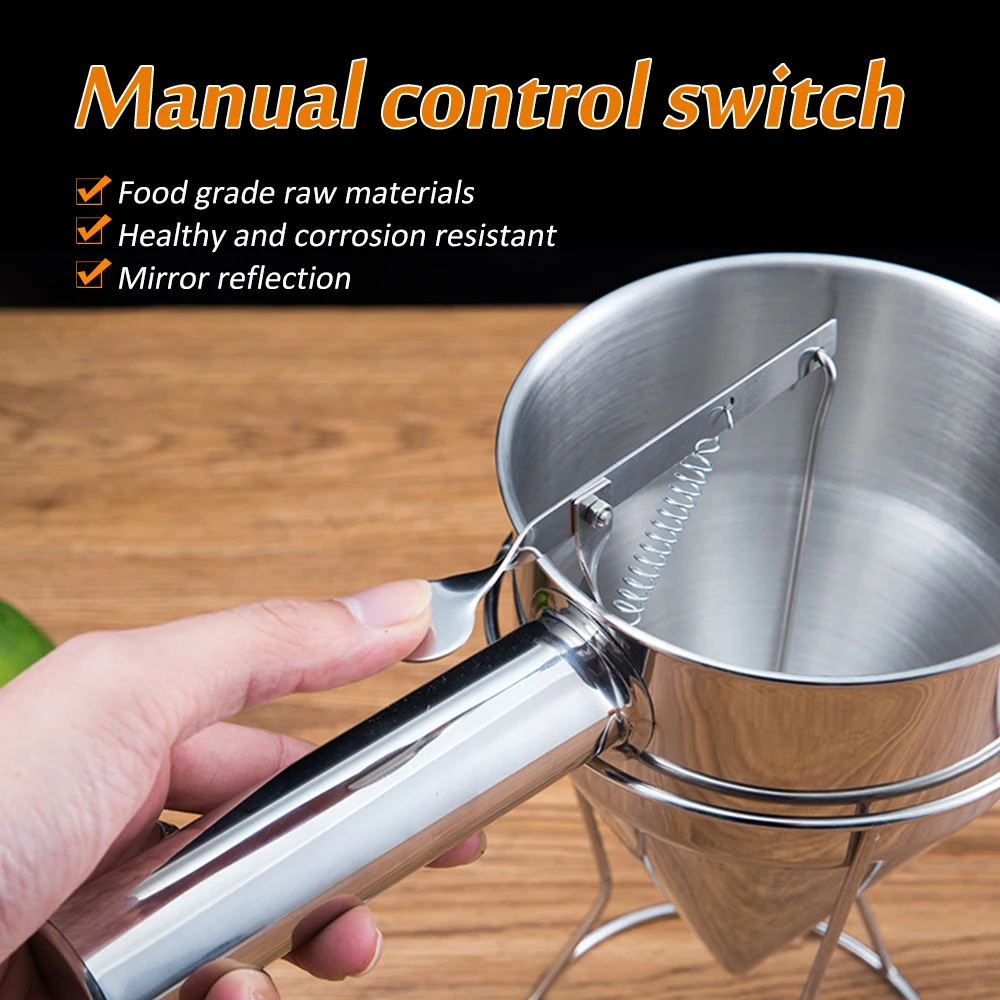 Диспенсер для теста кексов леденцов воронки блинов маффинов крема сепаратор