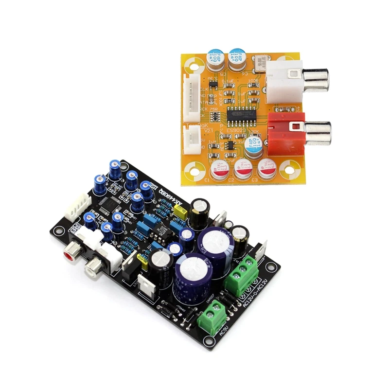 Dac Sabre Es9023 аналоговый I2S 24Bit 192 Khz декодер плата и Ak4490Eq Ak4490 Ii2S поддержка 32Bit 768K Hifi |