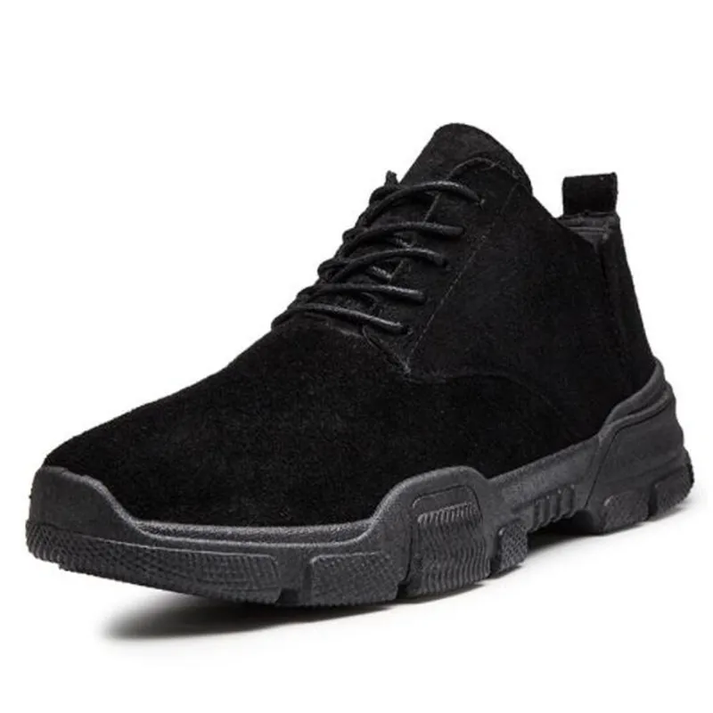 

New men's sneakers fashion suede lightweight comfortable comfortable non-slip wear-resistant casual walking shoes men