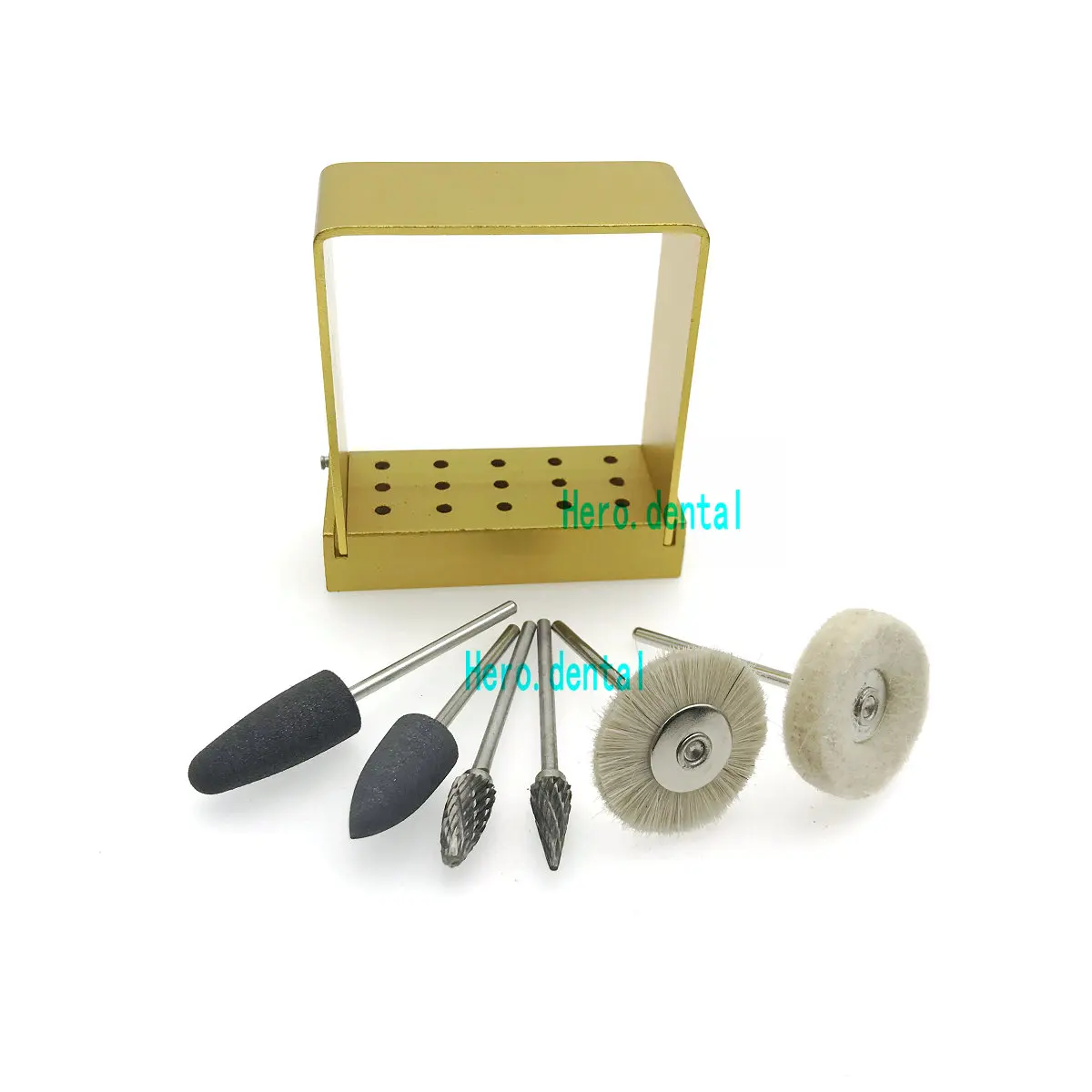 Новинка 7 шт. Стоматологическая лаборатория силиконовая резина вращающаяся