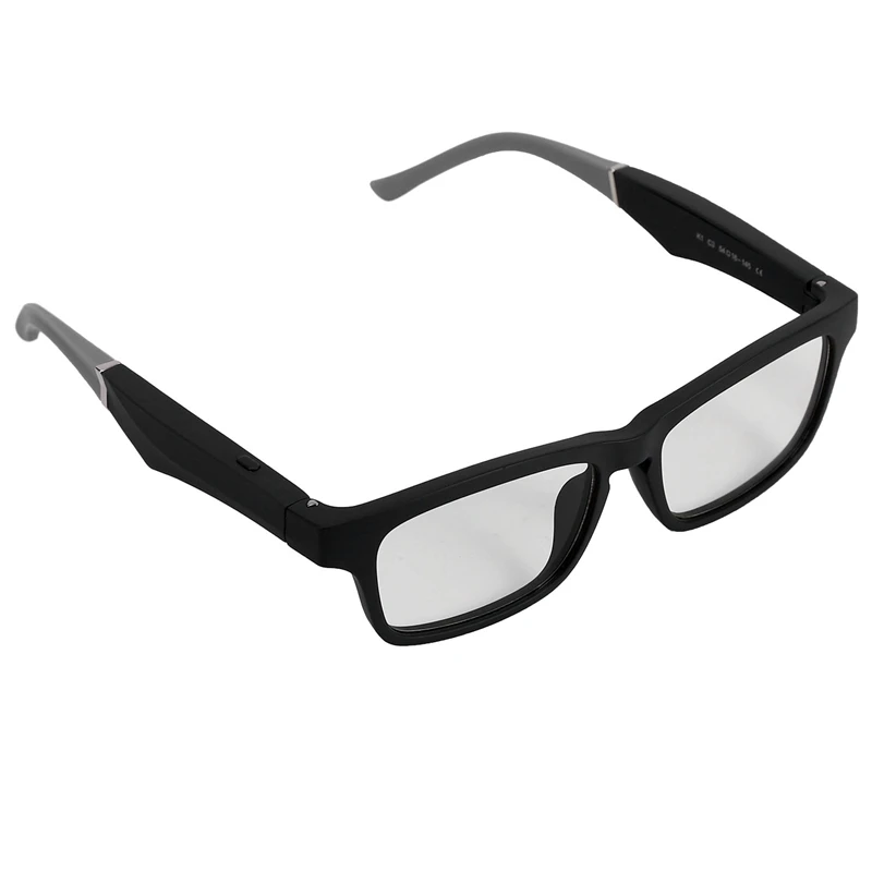 저렴한 스마트 안경 무선 블루투스 핸즈프리 통화 음악, 오픈 이어, 안티 블루 라이트 렌즈, Ligent 선글라스