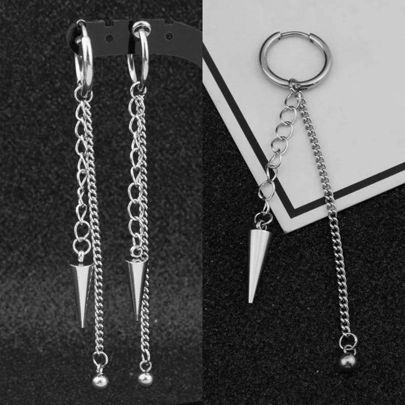 1 шт. длинные серебряные серьги подвески с кисточками|Серьги-подвески| |