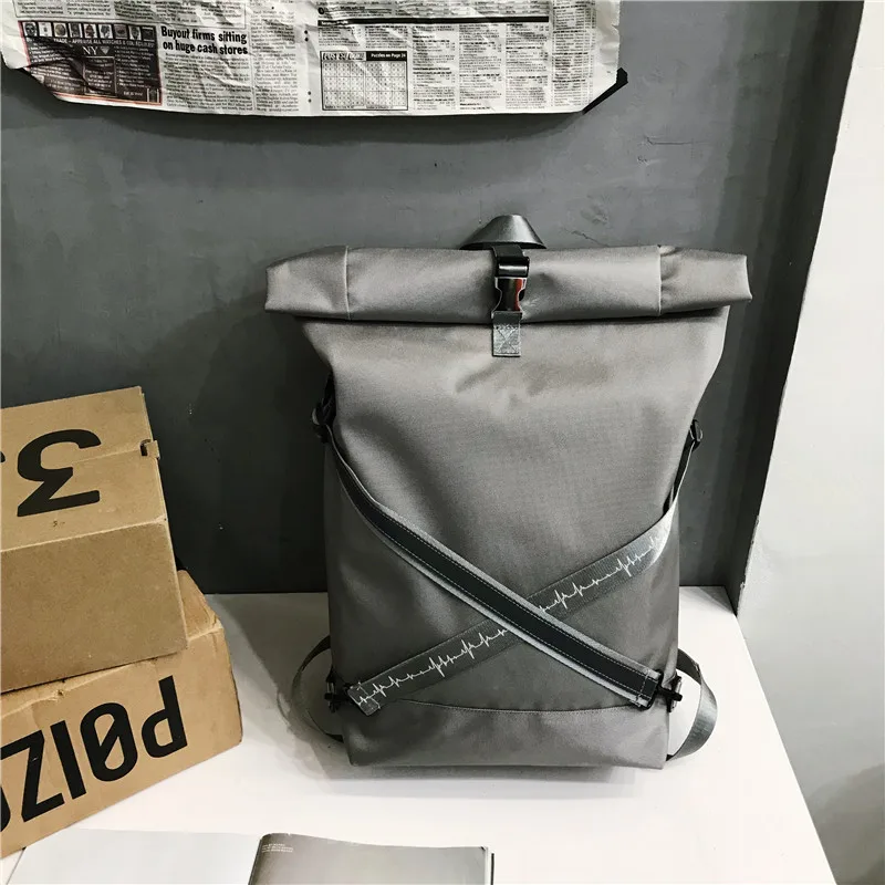 

Fashion Backpack Men's High-capacity High School Student Bags Tide Brand College Campus Backpack Travel Bag 15 Inch Computer Bag