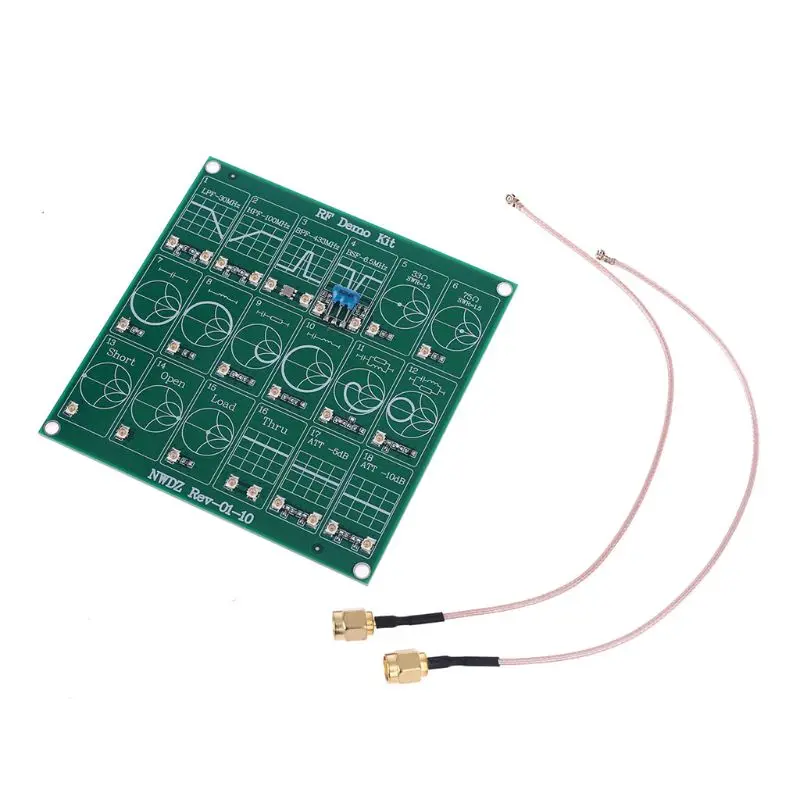 Тестовая плата NanoVNA RF Векторный анализатор веб тестовая модуль аттенюатора