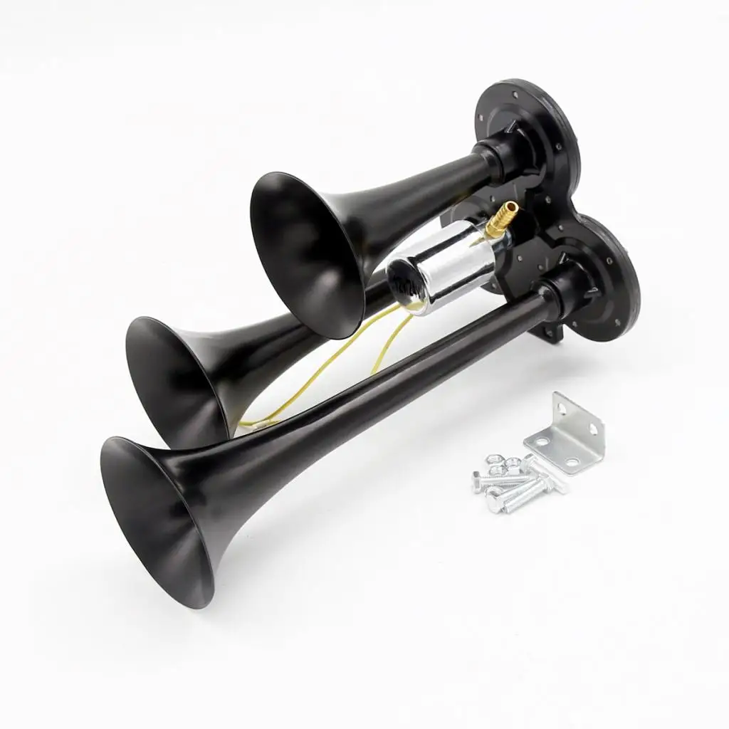 Звуковой сигнал Премиум-Качества 12 В тройной с электрическим соленоидом 150 дБ для