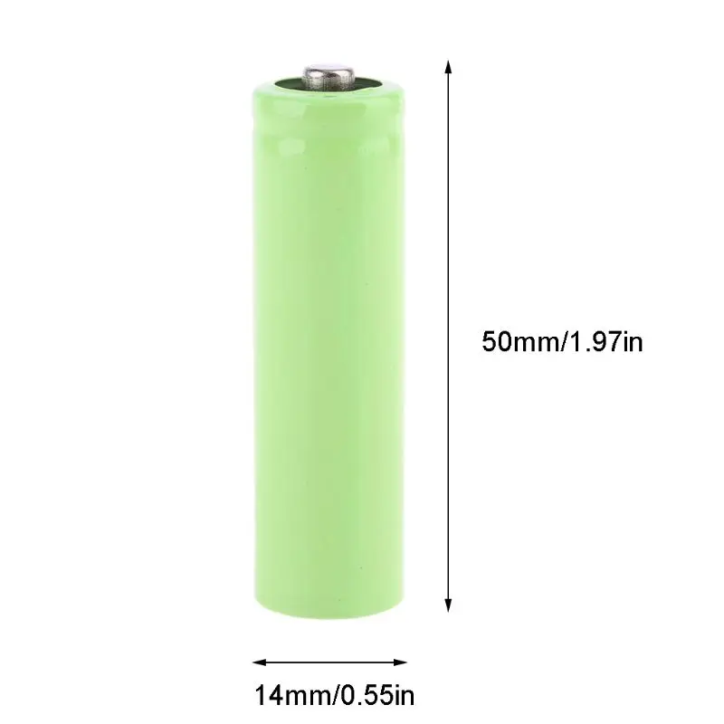 

C5AB Universal 4Pcs No Power AA Dummy Fake Battery Setup Shell Placeholder Cylinder Conductor for Lithium iron phosphate battery