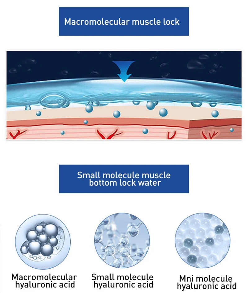 Черничный Гиалуроновая кислота сывороточная эссенция масла увлажняющий