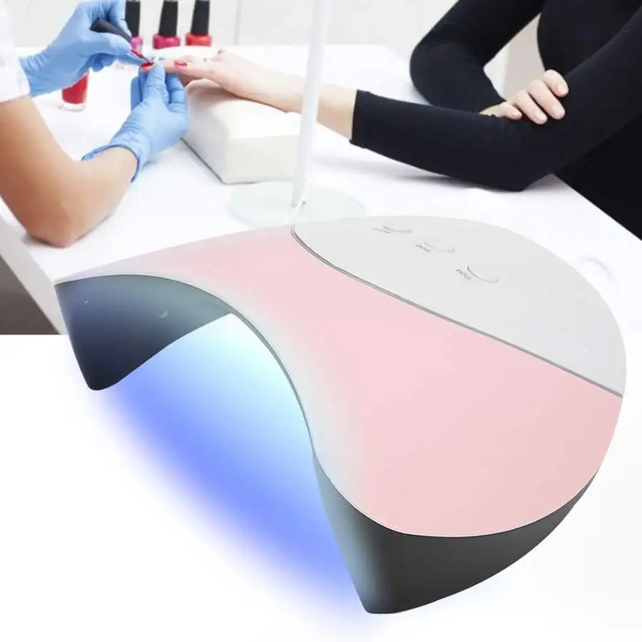 УФ лампа для ногтей Гель лак легкий профессиональный маникюрный сушилка