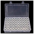 Прозрачная пластиковая коробка для хранения в бутылке 285660, аксессуары для алмазной живописи, съемный инструмент, Стразы для ногтей, инструмент для хранения бусин