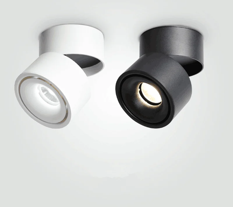 

Dimmable Recessed Led Light Spot Plafond Led Downlight Surface COB Dimmable 12w 15w 18w Ceiling Lamps Room Round Bedroom
