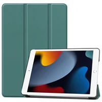 slim case for ipad 10 2 incch tablet cover for ipad 7th 8th 9th generation tri folding stand protection case