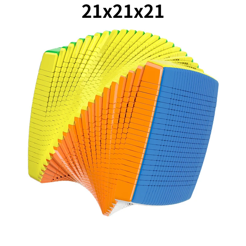 

MOYU 21x21x21 Giant Magic Cube 21 Layers Super Hard Stickerless 21*21 Puzzle Speed Cubing Cubo Magico Toys for Collection Gift