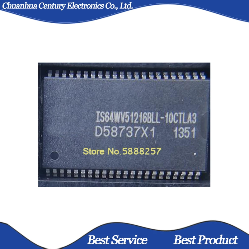

IS64WV51216BLL-10CTLA3 TSOP44 New and Original In Stock