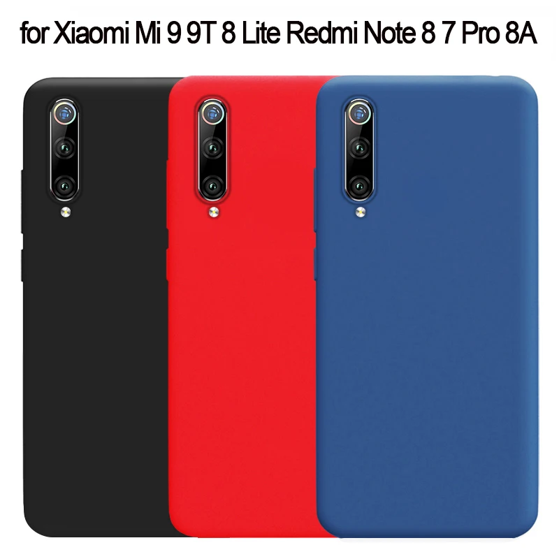 Для Xiaomi mi 9 чехол силиконовый мягкий защитный чехол для Xiaomi mi 9 8 SE 9T A3 Lite чехол Red mi Note 8 7 K30 K20 Pro 7A 8A чехол