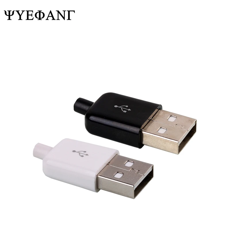 5 шт. комплект из трех предметов штекер USB 2 0 типа папа три элемента сделай сам