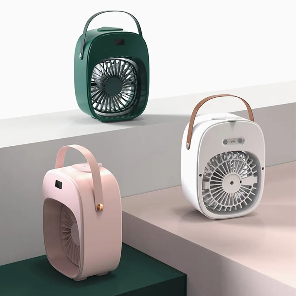 Prix Mini Ventilateur électrique Portable à Brouillard D'eau, Rechargeable Par USB, Climatiseur, Humidificateur D'extérieur
