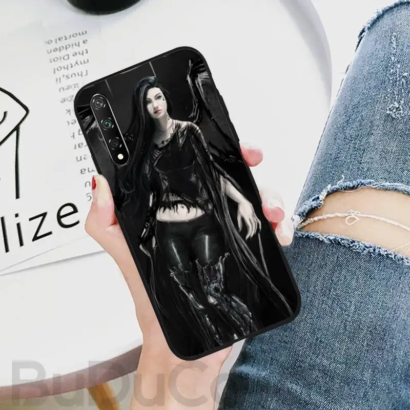 

Dark Angel girl Phone Case for Huawei Honor 30 20 10 9 8 8x 8c v30 Lite view 7A5.7inch 5A Play