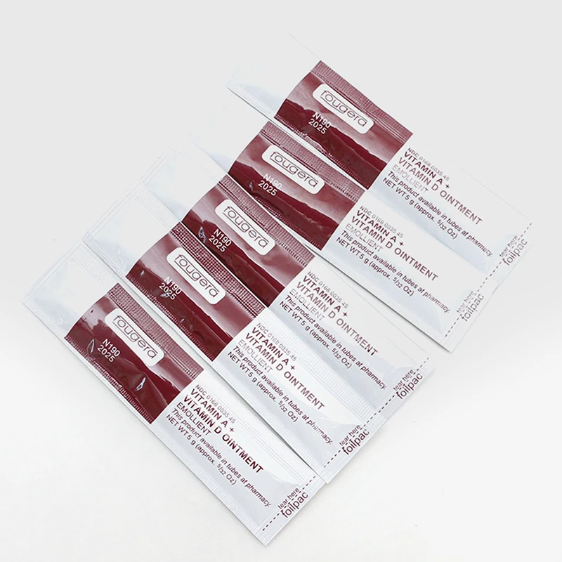 

100Pcs Tattoo Aftercare Cream Care Lotion Anti Scar Vitamin Ointment For Tattoo