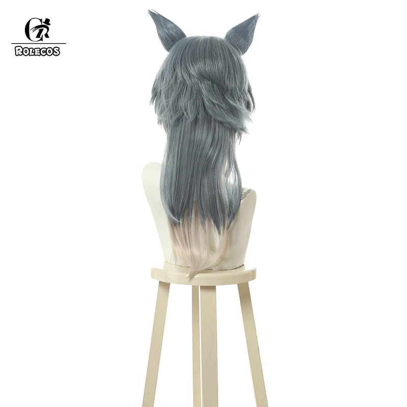 Волосы для косплея Legoshi ROLECOS аниме BEASTARS волосы синтетические Короткие серо