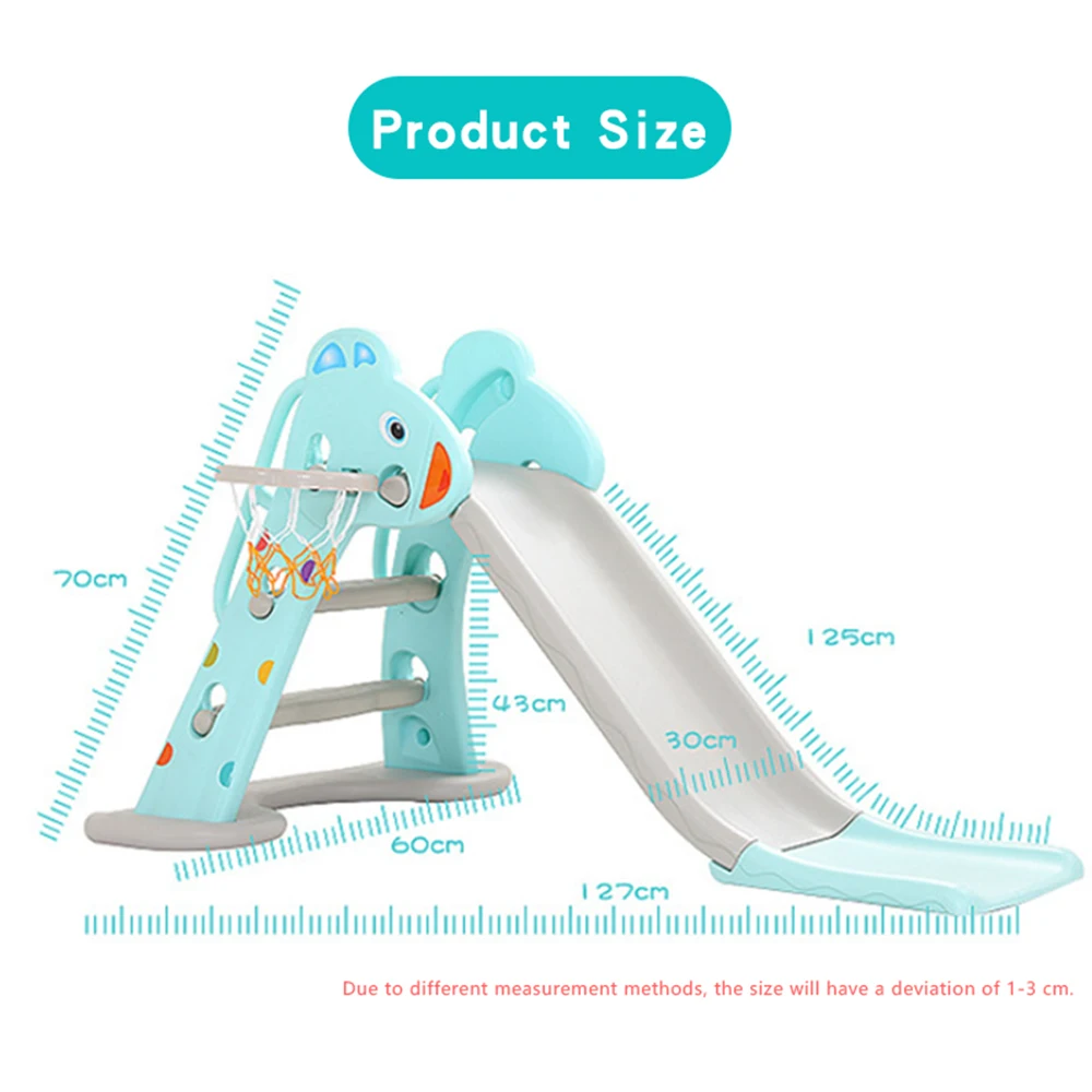 Горка для детей 3 шаг Playset детский Крытый Батутный на открытом воздухе ясельного
