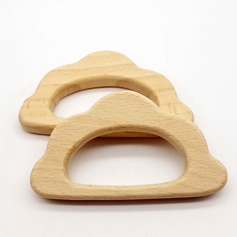 

10Pcs Baby Molar Toy Wooden Organic Natural Toddler Infants Tooth Care Natural Teething Grasping Toy