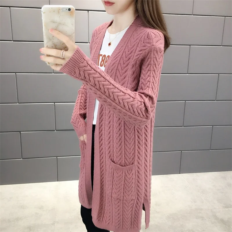 Женский вязаный кардиган с рукавом летучая мышь |