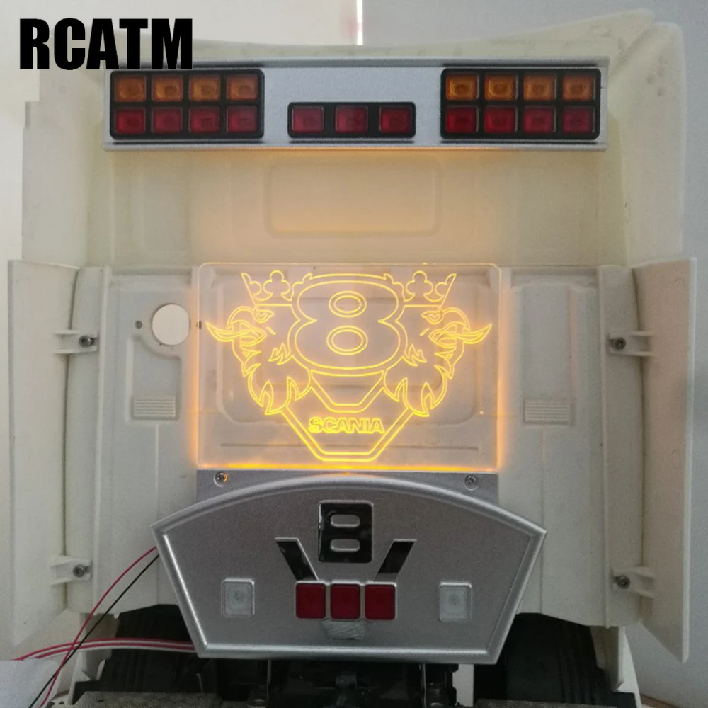 сигнальная лампа с задней па