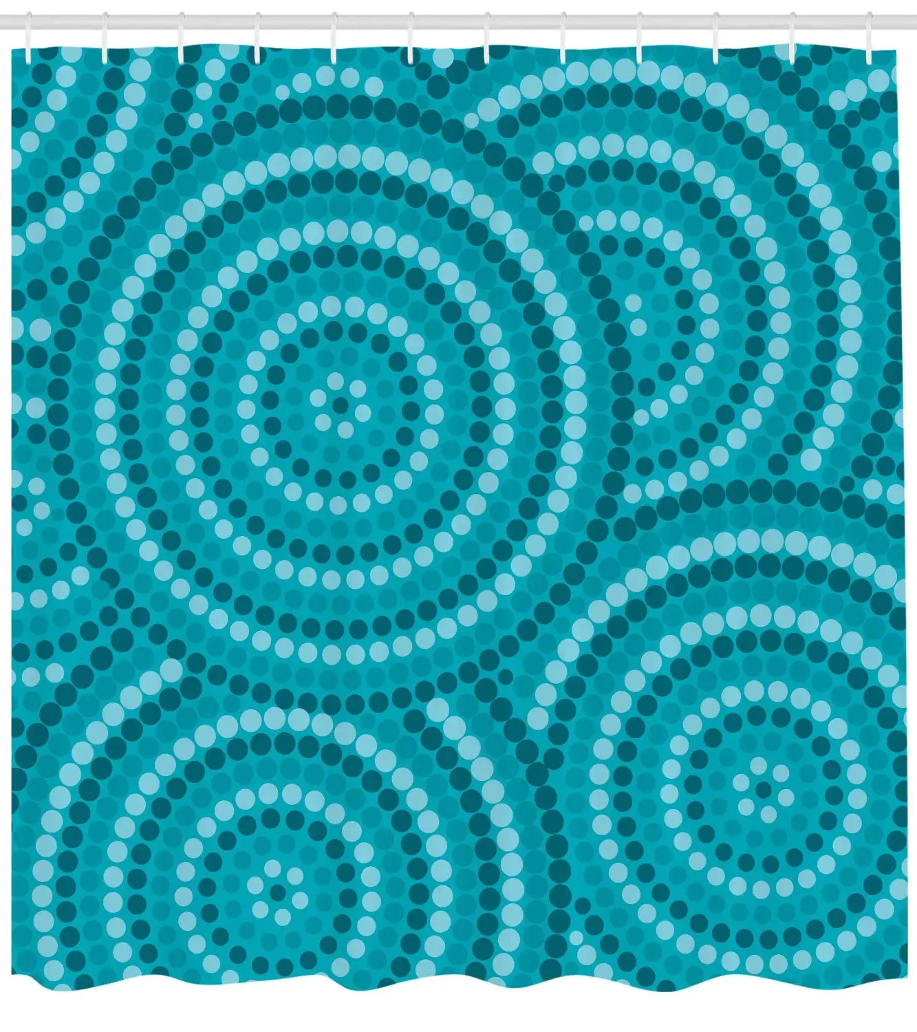 Набор из занавески для душа украшение в виде бисера абстрактная живопись горошек