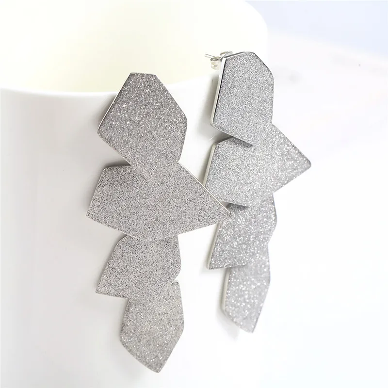 Женские Длинные геометрические серьги OUFEI Очаровательные летние ювелирные