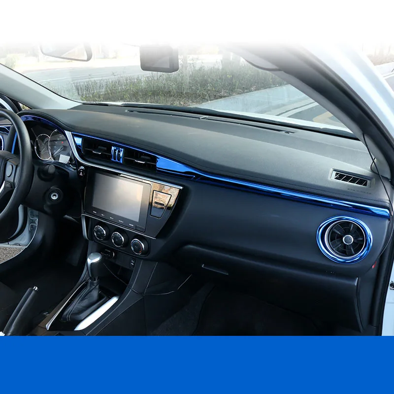 Lsrtw2017 нержавеющая сталь автомобиля вентиляционное отверстие приборной панели