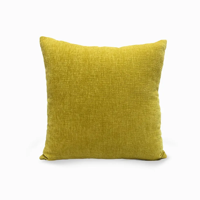 Наволочки на подушки из синели одноцветные наволочки украшение для дома