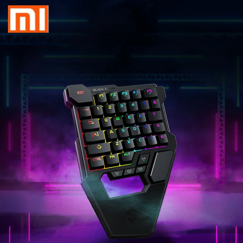 Оригинальная Механическая игровая клавиатура Xiaomi Blackshark с одной рукой