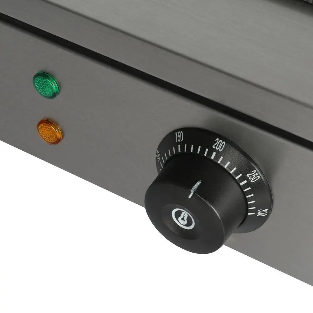 

Yonntech 4400W Commercial Electric Griddles Counter Top Restaurant Kitchen Home Use Frying Pans