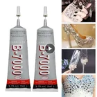 1 шт. прочный клей B7000 обновленный Многофункциональный защитный чехол Стразы Водонепроницаемый супер клей экологически гибкий