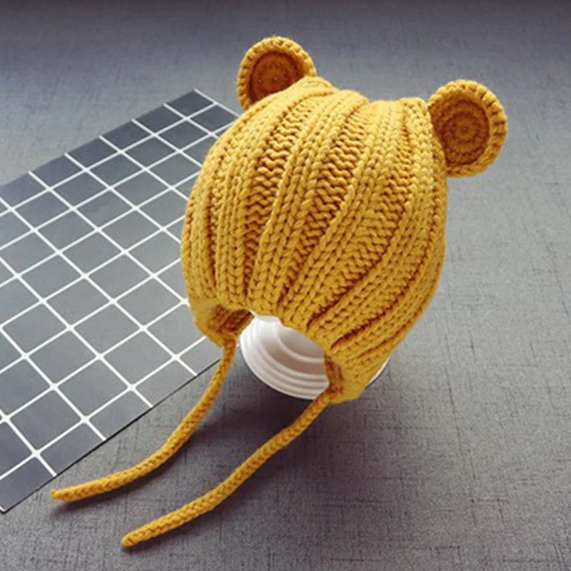 Шапка-бини вязаная однотонная на возраст 8 лет | Детская одежда и обувь