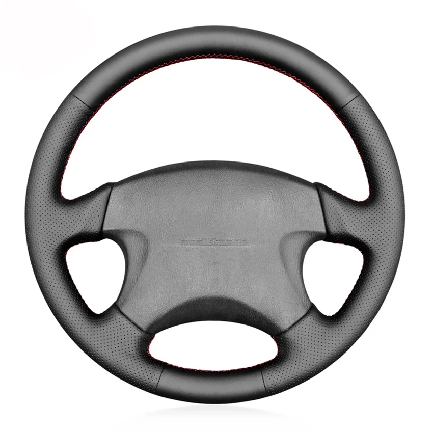 

Black PU Faux Leather Hand-stitched Car Steering Wheel Cover For Subaru Forester Impreza 2001-2004 Legacy Outback 1999-2003