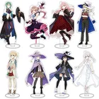 Аниме блуждающая ведьма: The Journey of Elaina Fran, акриловая табличка с рисунком, настольное украшение, подставка для косплея, модель игрушки, брелок