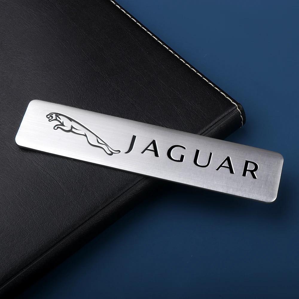 1Pcs 3D Car Aluminum Metal Body Emblem Stickers For Jaguar XF XE XJ F-Pace X-Type S-Type F-Type I-PACE XK XEL XFL F-PACE E-PACE |
