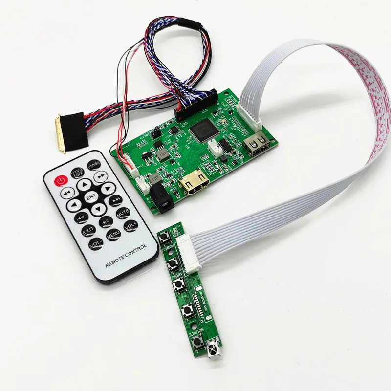14 дюймов 17 3 LVDS 40Pin 2ch 6bit набор для платы ЖК контроллер USB/HDMI Совместимость цифровых