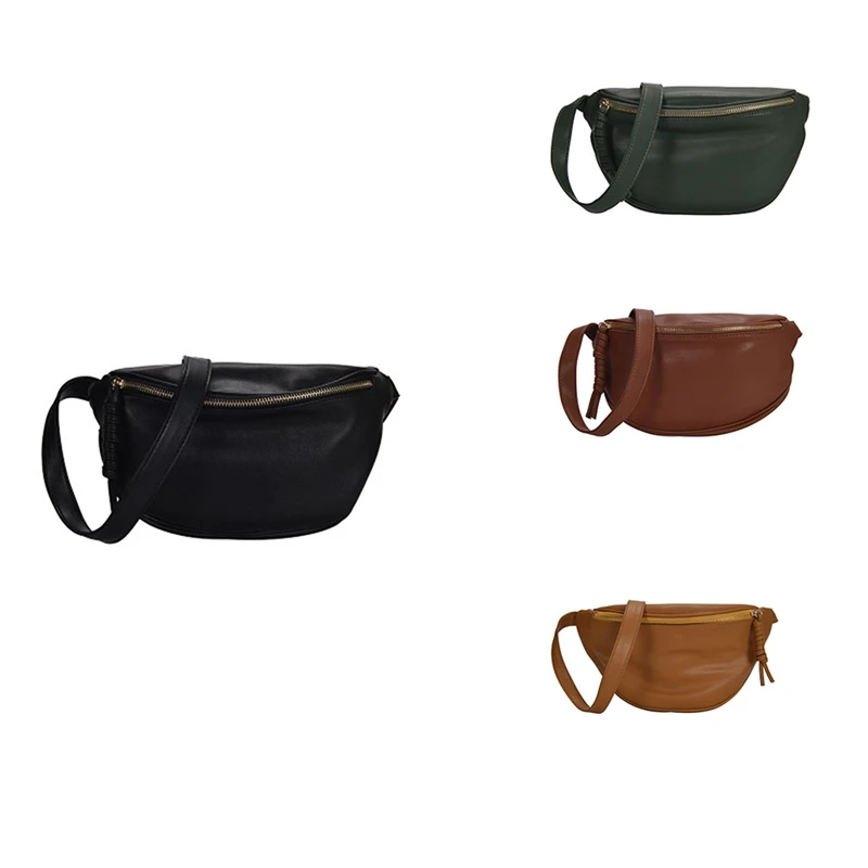 

Ladies Fashion Waist Bag Messenger Bag Large Capacity Chest Bag Ladies Waist Bag Shoulder Bag