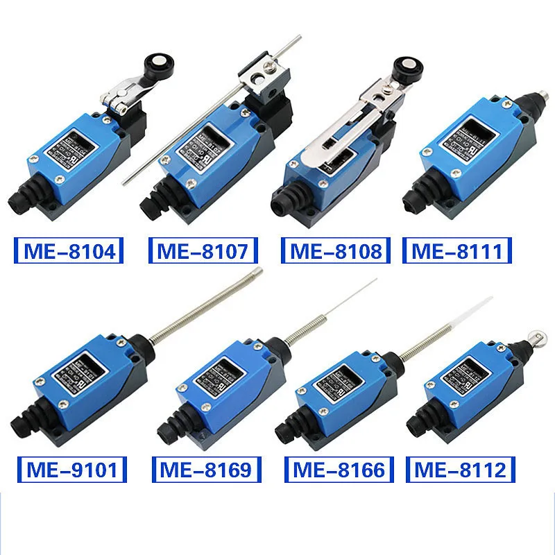 Limit Switch ME 8108 ME-8108 Rotary Adjustable Roller Lever Arm Mini TZ AC 250V 5A NO NC 8107 8104 8111 8112 9101 | Обустройство дома