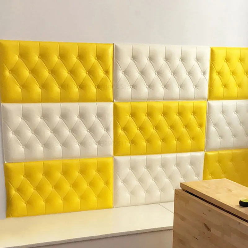 

self-adhesive headboard soft bag anti-collision wall stickers tatami soft stickers imitation soft bag bed wall stickers 4MM